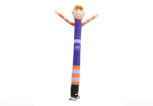 Buy a personalized ATF road worker skydancer made at JB Promotions America. Promotional Inflatable Tubes made in all shapes and sizes at JB Promotions