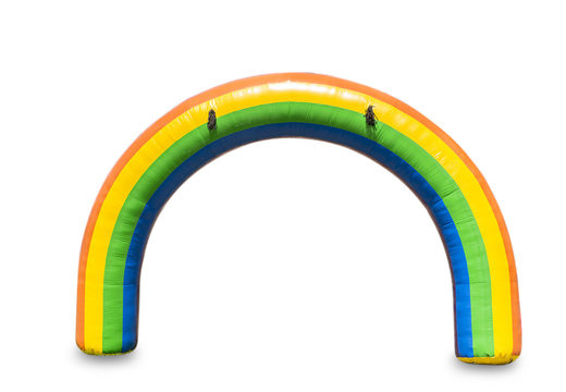 Buy a 6x4m rainbow inflatable archway at JB Inflatables America. Order standard inflatable arches for sport events now