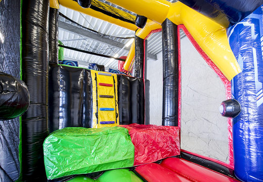 Get your 15 meter long IPS Time run obstacle course online now. Order inflatable obstacle courses at JB Inflatables America