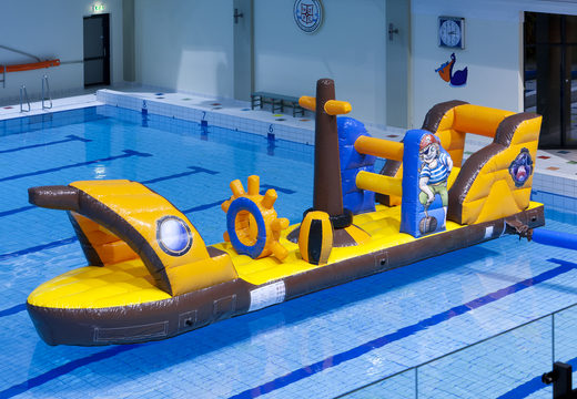 Buy an inflatable pirate themed ship for both young and old. Order inflatable water attractions now online at JB Inflatables America