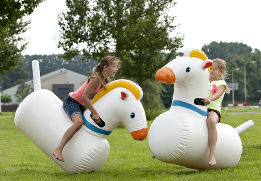 Order inflatable mega-sized bouncy horses for both old and young. Buy inflatable items online at JB Inflatables America