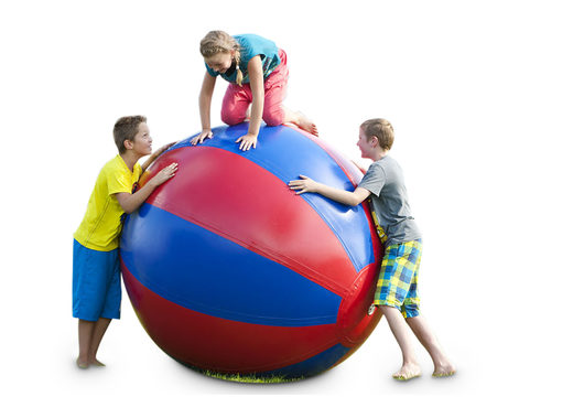 Buy inflatable multi-use 1.5 and 2 meter blue-red super balls for both old and young. Order inflatable items online at JB Inflatables America
