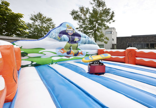 Order inflatable fall mat in snowboard theme for both old and young. Buy an inflatable fall mat now online at JB Inflatables America