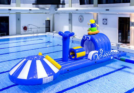 Order an inflatable slide in a surf theme for both young and old. Buy inflatable water attractions online now at JB Inflatables America