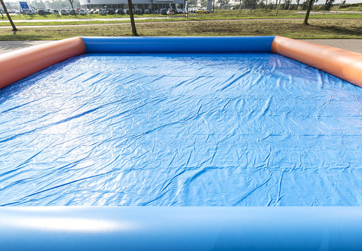 Buy an inflatable 10 x 10 meter Sorbo Ball Bath for both young and old. Order inflatable water attractions now online at JB Inflatables America 