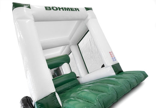 Order custom Böhmer obstacle course in truck theme. Buy inflatable obstacle courses online now at JB Promotions America