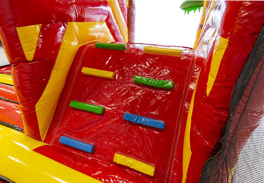 Order a promotional online Van der Valk - Indoor bounce houses with slide, climbing tower and obstacles of 2.75m high at JB Promotions America
