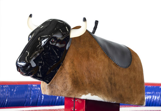 Buy a mechanical rodeo bull for both old and young. Order the mechanical rodeo bull now online at JB Inflatables America