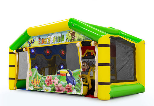 Buy inflatable blaster arena for both young and old. Order inflatable arena now online at JB Promotions America