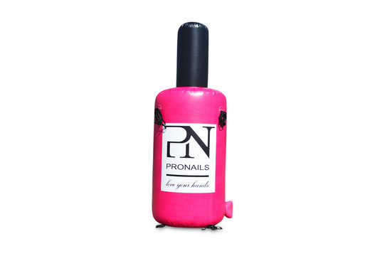Order inflatable Pronails nail polish blow-up promotionals. Buy 3d inflatables now online at JB Inflatables America
