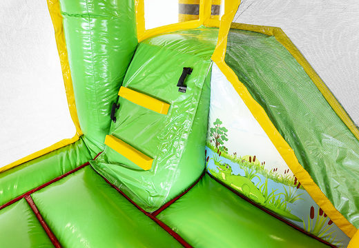 Order multiplay L jungleworld bouncer with a slide for children. Buy inflatable bouncers online at JB Inflatables America