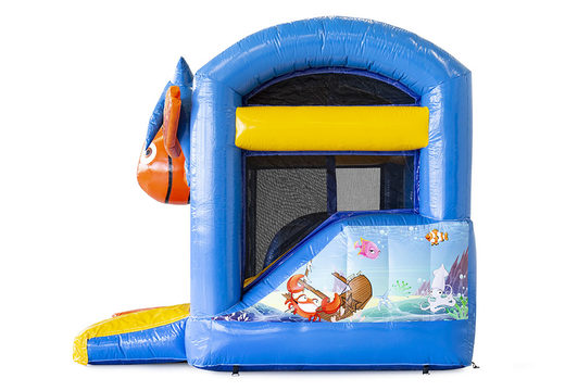 Order mini inflatable nemo bounce house with slide for children. Buy inflatable bounce houses online at JB Inflatables America