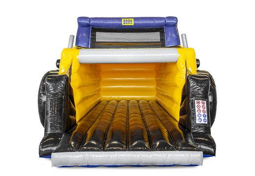 Custom PORR shovel bounce houses are perfect for any event. Order custom-made bounce houses at JB Promotions America