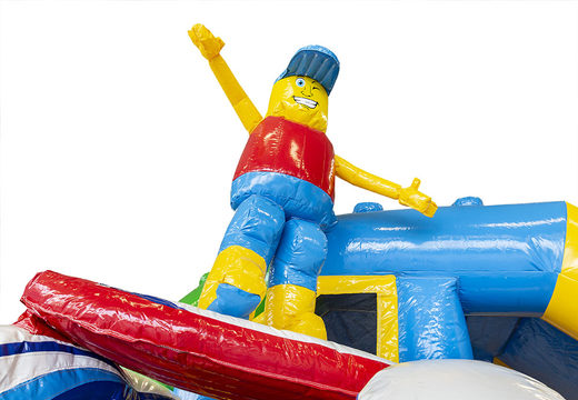 Buy inflatable slide combo superblocks bouncer for kids. Inflatable bouncers with slide for sale at JB Inflatables Netherlands