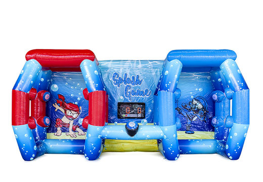 Get inflatable IPS Ninja Splash with a water sprayer for both young and old. Order inflatable IPS Ninja attractions now online at JB Inflatables America 