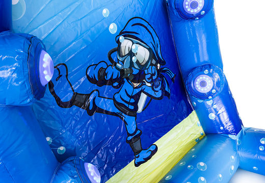 Buy Inflatable IPS Ninja Splash with a water sprayer for both young and old. Order inflatable IPS Ninja attractions now online at JB Inflatables America 