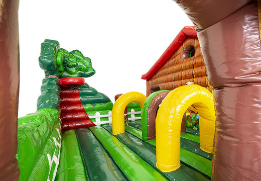 Buy personalized Spacio Shopping custom bounce houses, ideal for shopping centers at JB Inflatables America. Order custom-made promotional inflatables now at JB Promotions America