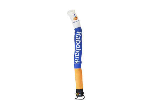 Buy custom made Rabobank skytube in full color and logo at JB Inflatables America. Request a free design for an inflatable Tubes in your own corporate identity now
