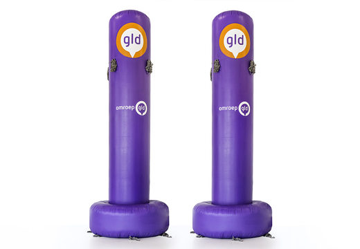 Order Omroep Gelderland - advertising pillar online. Buy inflatable pillars online at JB Inflatables America 