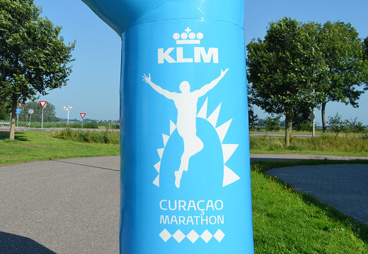 Order promotional KLM start & finish archways for events at JB Promotions America. Custom inflatable advertising arches for sale online