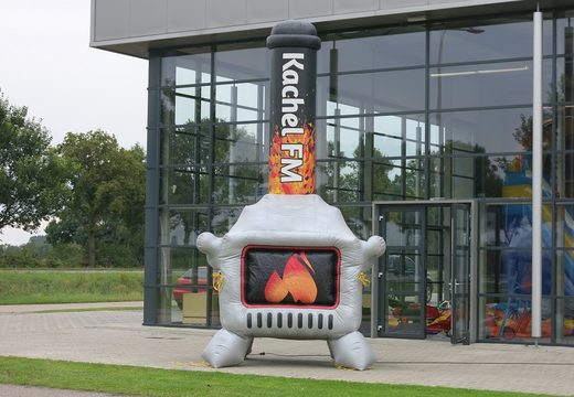 Order an inflatable heater FM product replica. Buy blow-up promotionals now online at JB Inflatables America