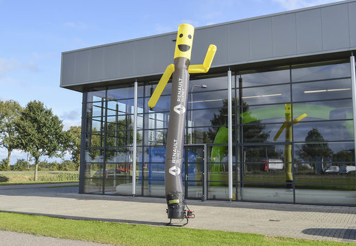 Inflatable Renault skydancer custom made at JB Promotions America; specialist in inflatable advertising items such as inflatable tubes