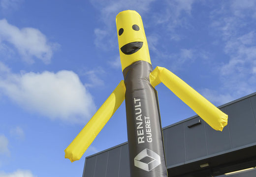 Order custom made Renault skydancer inflatable at JB Inflatables America. Request a free design for an inflatable air dancer in your own corporate identity now