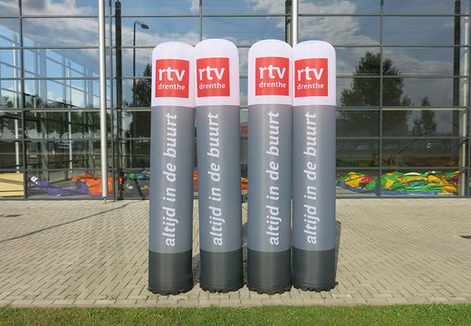 Remarkable inflatable RTV Drenthe pillars order. Get your inflatable columns online now at JB Inflatables America 