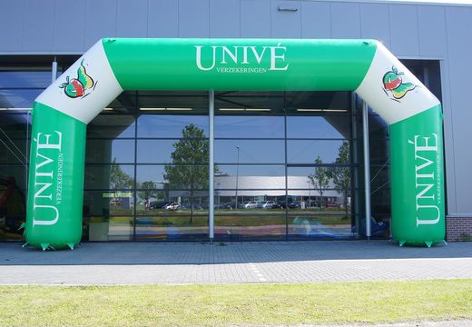 Buy a custom 12x6m inflatable unive advertisement archway online at JB Inflatables America. Order promotional inflatable arches online