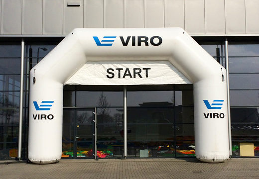 Custom viro inflatable start & finish archways for sale at JB Promotions America. Order promotional advertising inflatable arches online