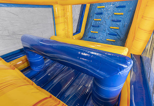 Get your marble themed modular obstacle course with matching 3D objects for kids online. Buy inflatable obstacle courses at JB Inflatables America