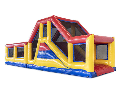 Order standard inflatable obstacle course with appropriate 3D objects for children. Buy inflatable obstacle courses online now at JB Inflatables America