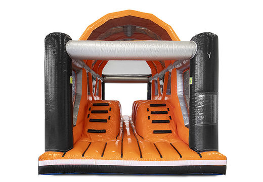 Order inflatable giant modular Canyon Jump assault course for kids. Buy inflatable obstacle courses online now at JB Inflatables America