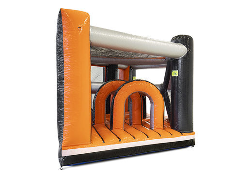 Buy inflatable 40-piece giga modular Gate Corner assault course for kids. Order inflatable obstacle courses online now at JB Inflatables America