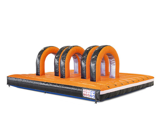 Buy inflatable 40-piece giga modular Gate Platform assault course for kids. Order inflatable obstacle courses online now at JB Inflatables America