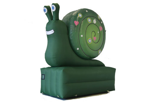 Order a large inflatable snail eye-catcher. Buy your inflatable 3D objects now online at JB Inflatables America