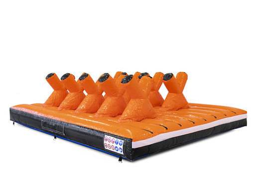Buy inflatable 40 piece giga X platform modular assault course for kids. Order inflatable obstacle courses online now at JB Inflatables America