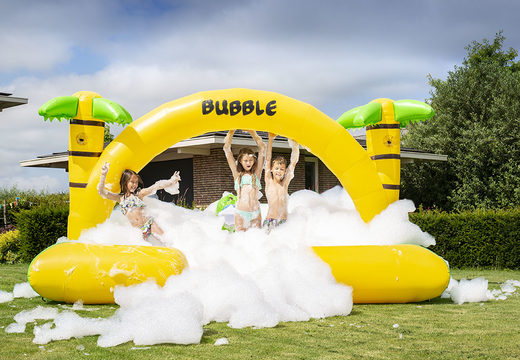Order JB Bubbles inflatable open bouncy castle with foam in the theme Jungle for children. Buy inflatable bouncy castles online at JB Inflatables America