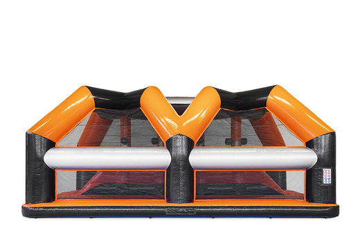 Order inflatable giant modular Edge Walker assault course for kids. Buy inflatable obstacle courses online now at JB Inflatables America