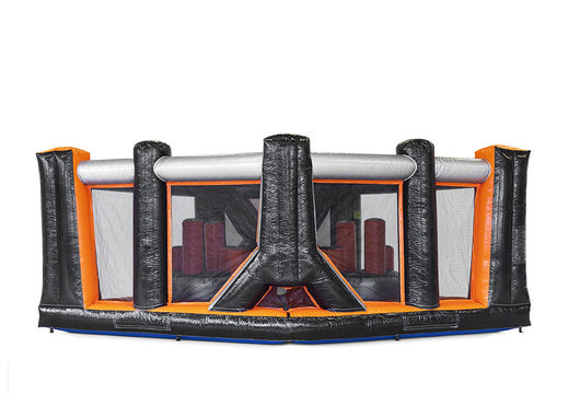 Buy inflatable 40 piece giga modular Pillar Dodge Corner assault course for kids. Order inflatable obstacle courses online now at JB Inflatables America