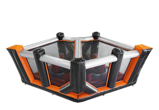 Order inflatable giant modular Pillar Dodge Corner assault course for kids. Buy inflatable obstacle courses online now at JB Inflatables America
