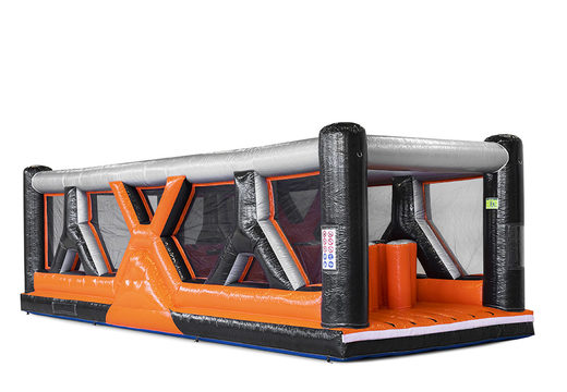 Buy Survival Run 40-piece modular obstacle course for children. Order inflatable obstacle courses online now at JB Inflatables America