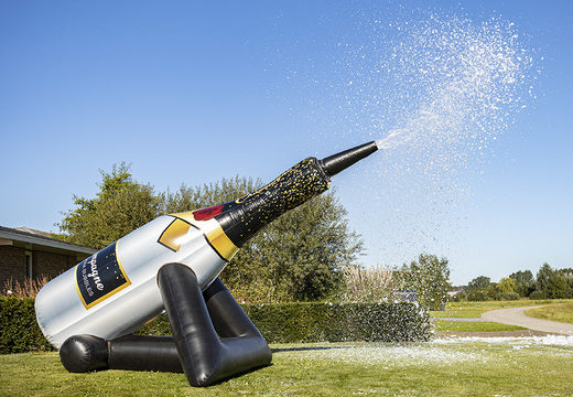 Buy a Bubble Cannon champagne with foam explosion for kids. Order bounce houses  online at JB Inflatables America 