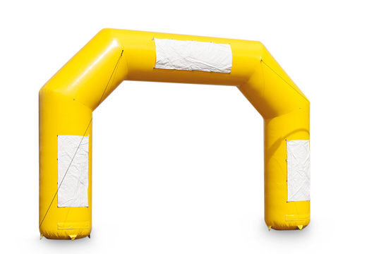 Buy online an inflatable standard start & finish archway in yellow at JB Inflatables America. Order advertisement inflatable arches in standard colors online now