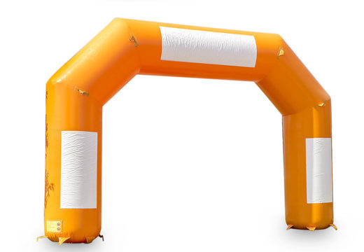 Buy a standard orange inflatable archway at JB Inflatables America. Order standard inflatable arches for sport events now