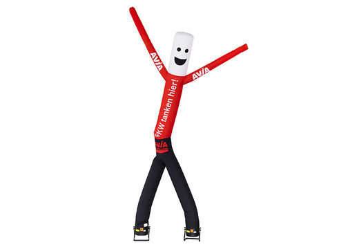 Order custom made inflatable Avia skyman skydancers at JB Promotions America; specialist in inflatable advertising items such as inflatable tubes