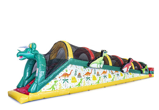 Buy inflatable dinopark rollerslide for both young and old. Order inflatable roller track now online at JB Promotions America