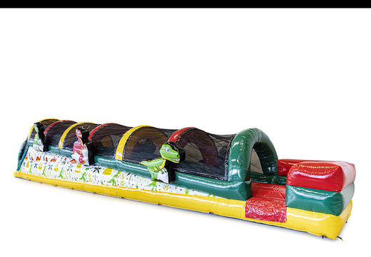 Order inflatable dinopark rollerslide for both young and old. Buy inflatable roller track now online at JB Promotions America