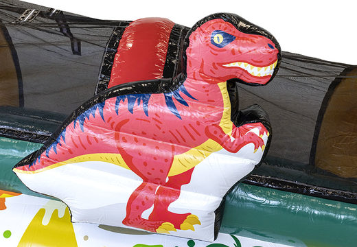Order custom made inflatable dinopark rollerslide for both young and old. Buy inflatable roller track now online at JB Promotions America