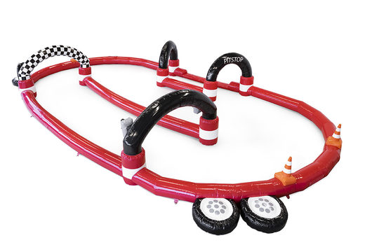 Buy inflatable Boom Patat racetrack for both young and old. Order inflatable race tracks online now at JB Promotions America